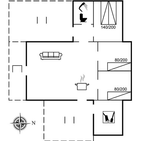 Casa de Férias Francy - 400m From The Sea By Interhome Hjørring